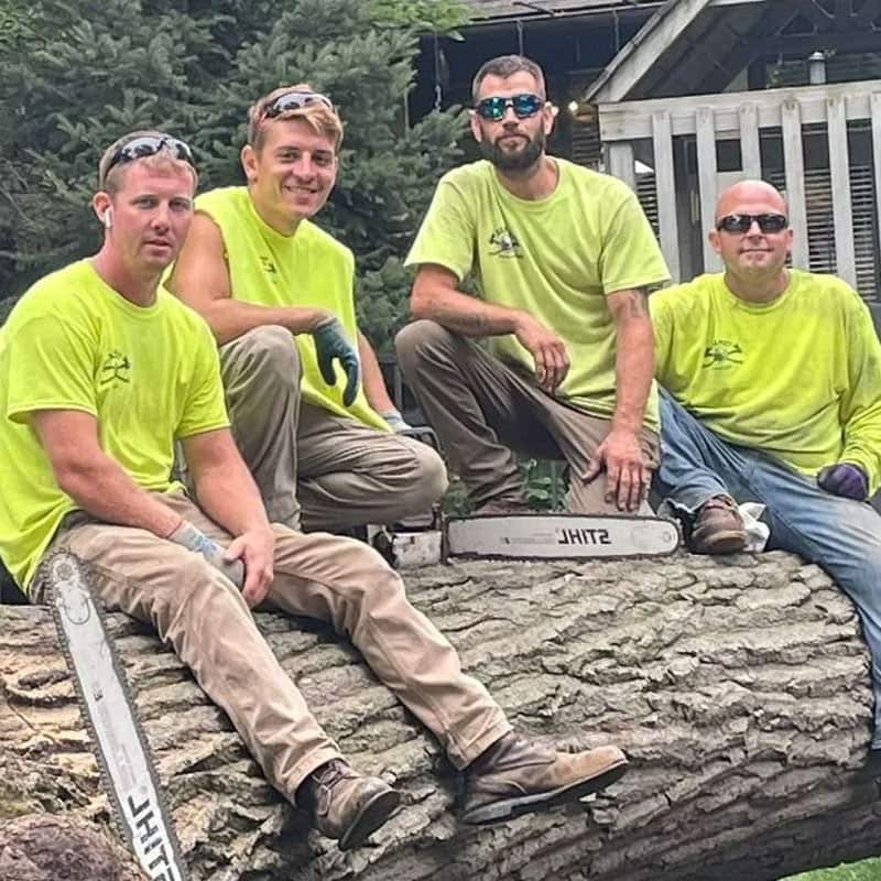 Tomax Tree Service crew outdoors